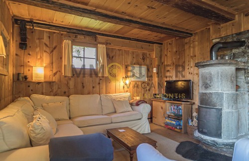St. Luc Chalet De Esquí | Très beau chalet typique et confortable sur 2 niveaux avec jardin, terrasse meublé. Vue absolument s