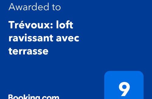 Trevoux Apartamento | Trévoux: loft ravissant avec terrasse