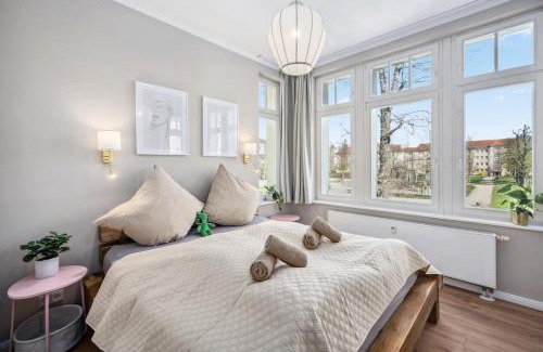 Suedvorstadt Apartamento | TRABER APARTMENTS 1 SZ Balkon 2 Badezimmer Südvorstadt