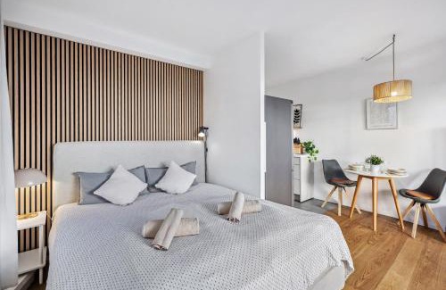 Wahren Apartamento | TRABER APARTMENTS Studio Kaffee Terrasse & Parken