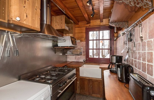 Orcieres-Merlette Chalet De Esquí | Chalet tradicional de alta capacidad de la cabaña de madera