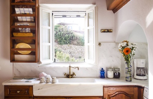 Mykonos Casa | Casa tradicional en la playa de Agios Sostis - Vistas al mar y acceso a la playa