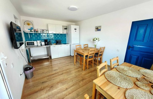 Tulcea County Casa | Traditional house with one bedroom apartment/ fireplace and porch.