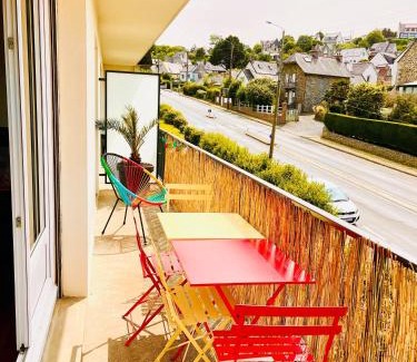 Perros-Guirec Apartamento | Traezh ar vag - Appartement Plage Perros-Guirec