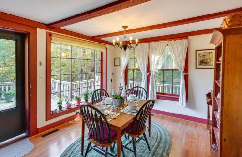 Glendale Casa | Tranquil 3 BR Stockbridge House with Private Deck!