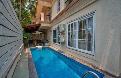 Saligao Apartamento | Tranquil 3bhk Pvt Pool Villa
