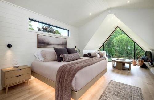 Balsam Grove Chalet De Esquí | Tranquil A-Frame Oasis near Pisgah National Forest in North Carolina