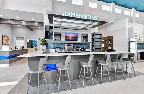 Reunion Hotel | Spacious Modern Condo with Pool Table, Rooftop Terrace and Large Loft. Reunion Resort Water Park Access near Disney at Spectrum Resort Orlando by Rentyl - B44 #241