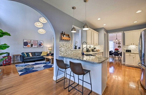 Greensboro Casa | Tranquil Greensboro Home w/ Fire Pit!