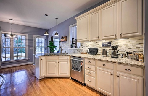 Greensboro Casa | Tranquil Greensboro Home w/ Fire Pit!