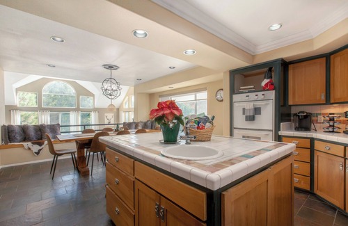 Running Springs Casa | Tranquil Home in Running Springs, CA 5 Beds, Game Room