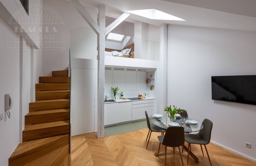Piasek Południe Apartamento | Tranquil studio with mezzanine