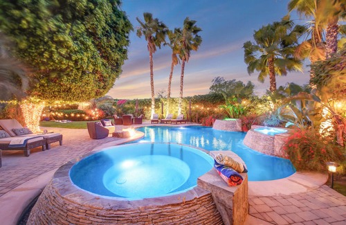 Indio Casa | PASEO A LOS FESTIVALES !! ESTUPENDA TUSCA DE LUJO con 2 casas de huéspedes y vistas impresionantes de Mtn
