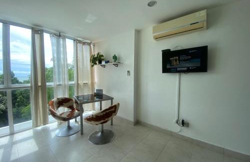 Playa Coronado Apartamento | Tranquilo Apartamento Estudio Con Vista Al Mar en Coronado