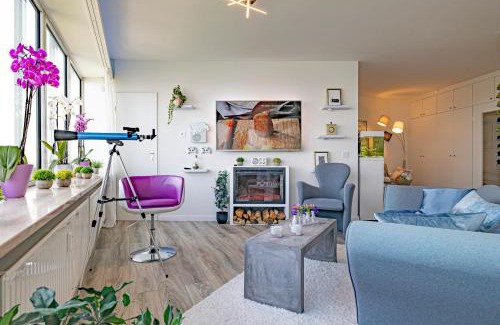 Schleswig Apartamento | Traumblick! Mitten im Wasser u. doch ganz oben:)