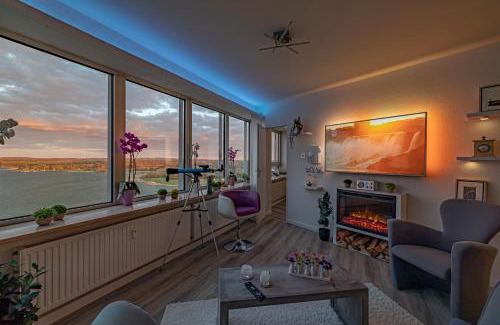Schleswig Apartamento | Traumblick! Mitten im Wasser u. doch ganz oben:)