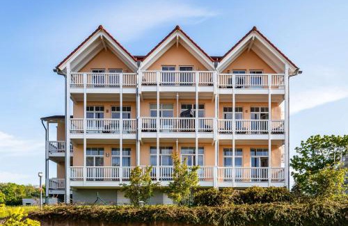 Gohren Apartamento | traumhafter Meerblick vom Balkon, gratis Nutzung vom AHOI Erlebnisbad und Sauna in Sellin - Villa Bergfrieden