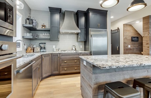 Mayfield Casa | Traverse City Lakemore Resort Luxury Lakefront Home w/ Hot Tub on Arbutus Lake