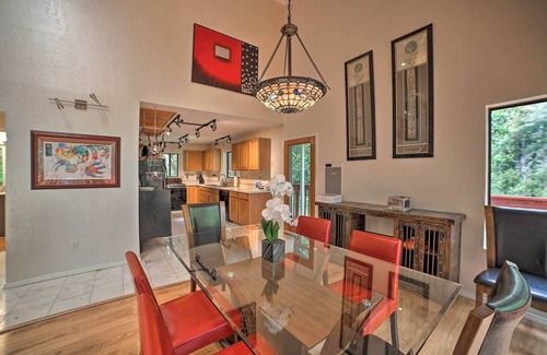Los Gatos Casa | Tree-Lined Los Gatos Home w/ Spacious Deck!