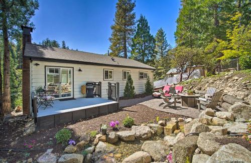 Lake Arrowhead Casa | Tree-Lined Twin Peaks Cottage with Custom Stream