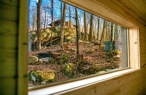 Beersheba Springs Cabina | Tree loft 1 a view for miles in the trees