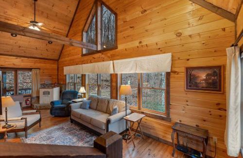 Blue Ridge Villa | Tree Top Hideaway - Private with Games Firepit More