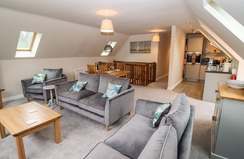 Stonesfield Cabaña | TREE TOPS, family friendly, with hot tub in East End