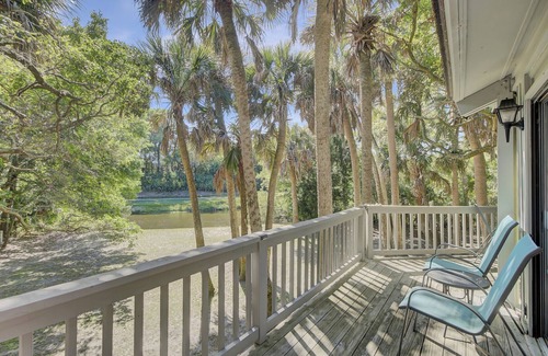 Seabrook Island Cabaña | Treehouse Close to Beach, Golf Course/Lagoon View