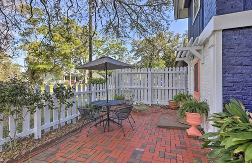 Southport Cabaña | 3-bedroom cottage in downtown Southport with WiFi, AC, pets allowed