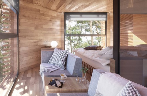 Raray Cama Y Desayuno | Casa del árbol con pasarela a un jacuzzi