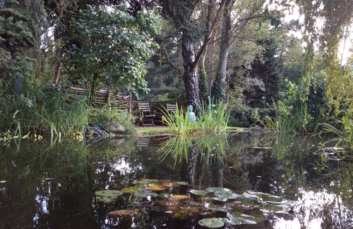 Alvern Apartamento | Árboles, arbustos, flores, agua, animales, jardín, paz - y en abundancia