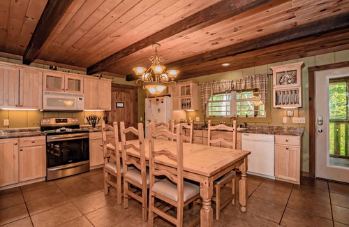 Gatlinburg - Pigeon Forge Cabina | TreetopRetreat: MtnViews*HotTub*WiFi*OutdoorFireplace
