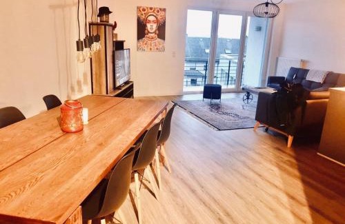 Gasperich Apartamento | Trendy 2 BR Apartment with private terrace&parking