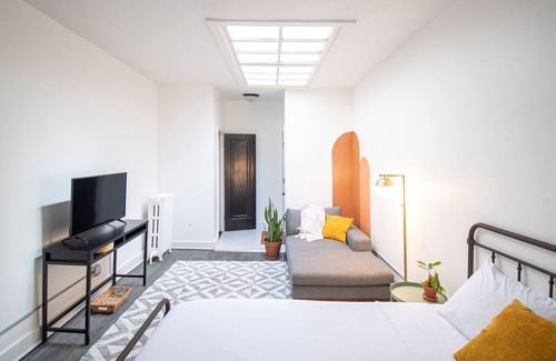 North Chicago Apartamento | Trendy & Cozy Studio near Great Lakes | Six Flags
