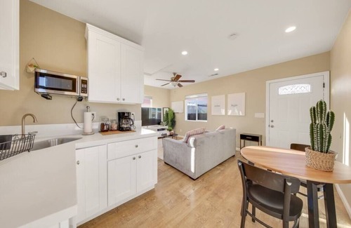 Stockton Casa | Trendy San Diego Bungalow - Private Backyard with Firepit