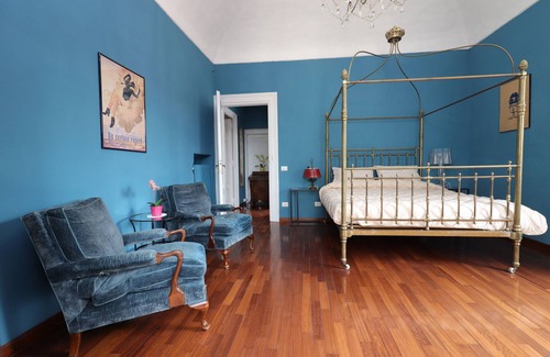 Repubblica Cama Y Desayuno | Trevi palazzo storico B&B La Suite Blu