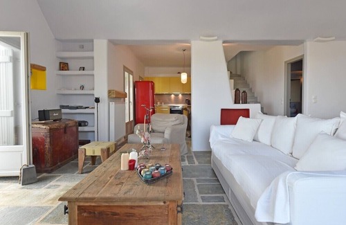 Paros Villa | Complejo panorámico de tres villas con helipuerto