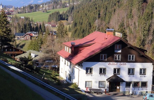 Hirschegg Casa | Triple room no. 7, shower/toilet - Gasthof Hirsch