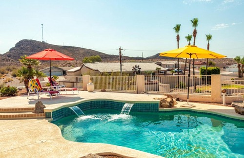 Lake Havasu City Casa | Tropic Paradise 3 bed 3 bath Pool Home