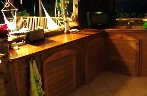 Cafeiere Villa | Villa tropical con piscina con vista al mar Caribe