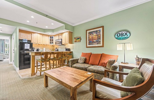 Hatteras Island Apartamento | Tropics of Hatteras 104 at the Villas at the Hatteras Landing 1 Bedroom Near-Beach Condos with Pool Access!