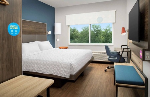 Florida Central Atlantic Coast Hotel | Tru by Hilton Orlando | 1 King Bed | Near Aquatica & Seaworld Orlando