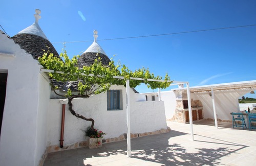 Martina Franca Villa | Trullo Il Grano, piscina privada, romántica y encantadora