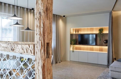 Merano Apartamento | Truma Swing Apartamento 54 con sauna y balcón