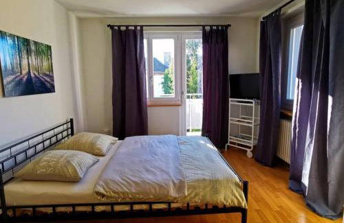 Wipkingen Apartamento | Turicum Apartment mit Balkon und Parkplatz