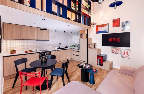 Nove Mesto Apartamento | TurnKey | Wenceslas Square Two Level Apartment II