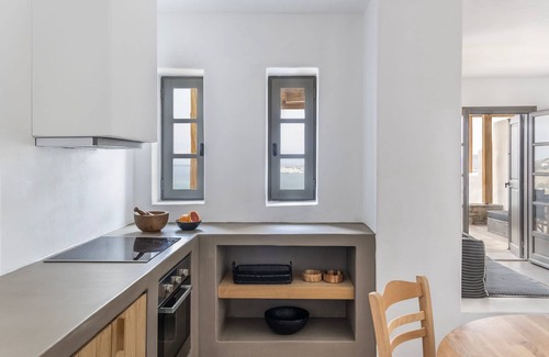 Naousa Villa | Turquoise 2 Bedroom Villa Sea View Private Pool