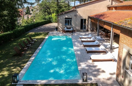 San Casciano dei Bagni Villa | Tus021 - Casa con vistas al valle, Toscana