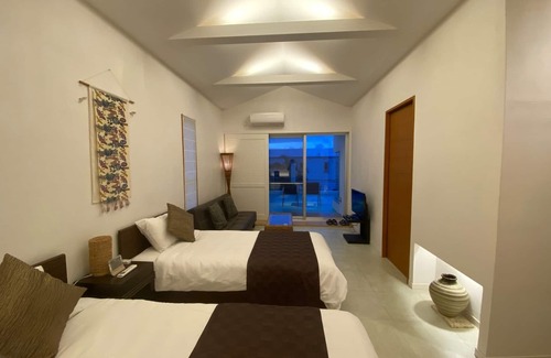 Kadena-cho Hotel | twin bedroom / Nakagami-gun Okinawa