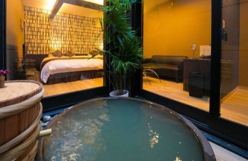 Oita Hotel | Twin room Onsen openair bath / Oita Ōita